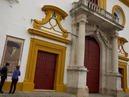 Puerta del Pr&iacute;ncipe de la Plaza de toros de la Maestranza de Sevilla.