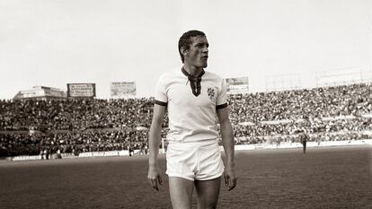 Gigi Riva, con el Cagliari en 1970.