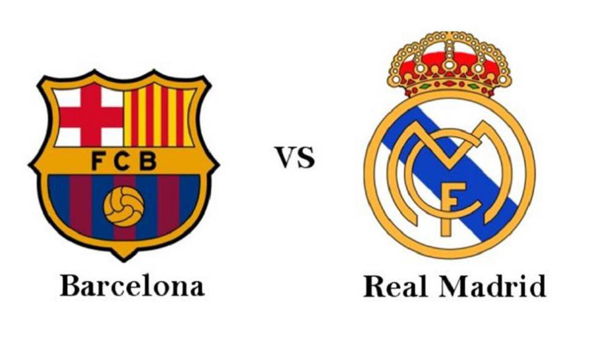 Барселона Реал Мадрид эмблема