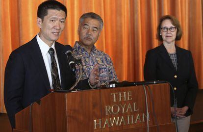 El fiscal general de Hawái, Douglas Chin, el miércoles en Honolulu.