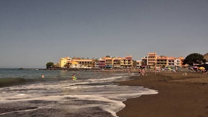 Una playa del valle del Gran Rey, en la isla de La Gomera, Canarias.