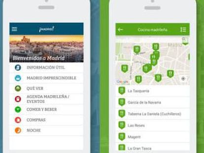 Algunas de las utilidades de la Guía Bienvenidos a Madrid.