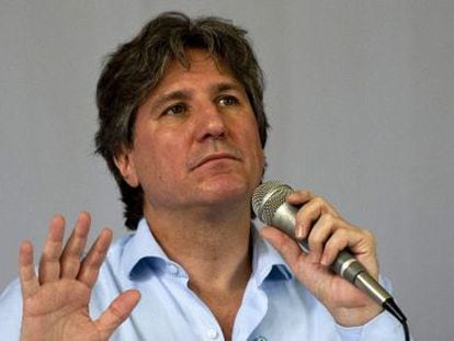 El vicepresidente del Gobierno argentino, Amado Boudou, en una imgen del pasado mayo en San Salvador.