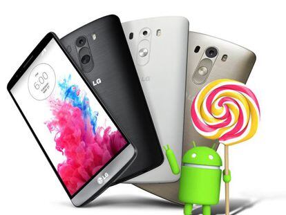 Los LG G3 libres ya reciben Android Lollipop en España