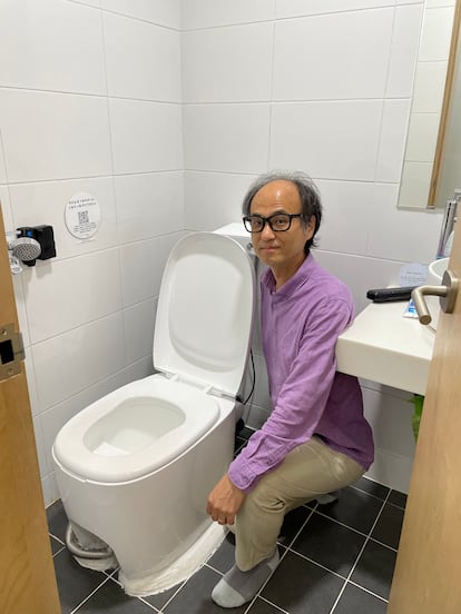 Cho Jae-weon, catedrático de ingeniería urbana y medioambiental en el Ulsan National Institute of Science and Technology (UNIST) y creador del "BeeVi”.