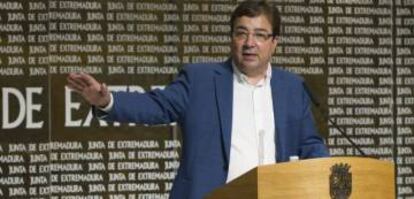 Foto de archivo del presidente de la Junta de Extremadura, Guillermo Fernández Vara.