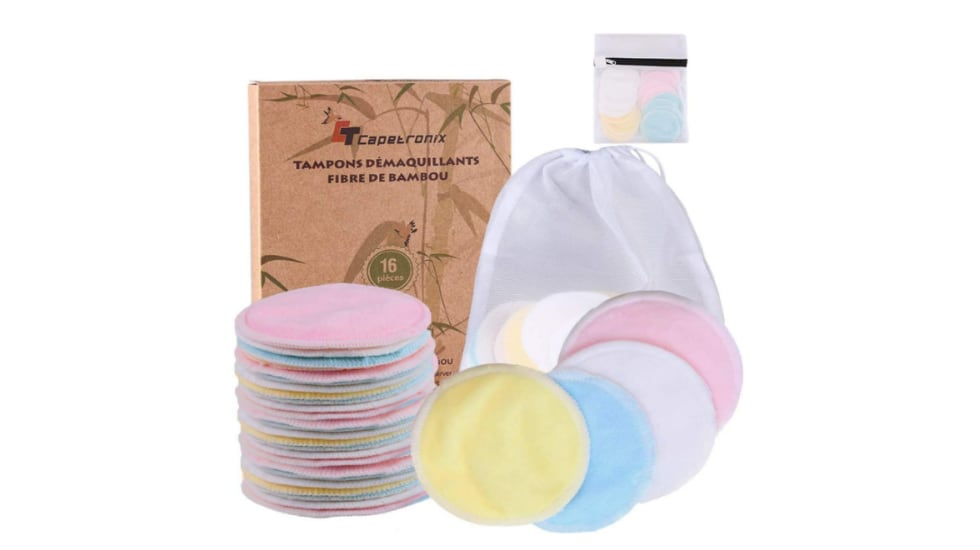 Almohadillas Desmaquillantes Reutilizables (paquete De 20) Con Una