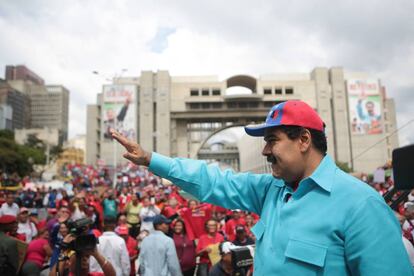 Nicolás Maduro, en Caracas