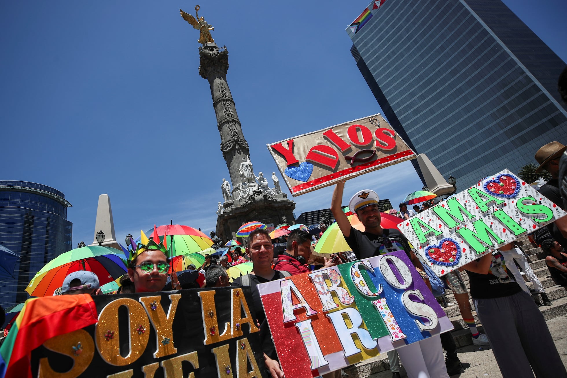 Las imágenes de la marcha por el orgullo LGBT+ en Ciudad de México ...