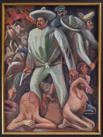 'Pancho Villa' (1931), de José Clemente Orozco.