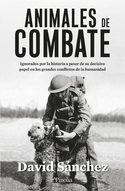 Portada del libro 'Animales de guerra'.