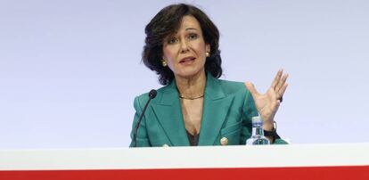 Ana Botín, presidenta de Banco Santander