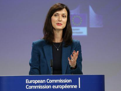 La comisaria europea de Innovación, Mariya Gabriel, en una imagen de septiembre pasado.