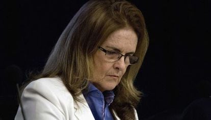 La presidenta de Petrobras, Graça Foster.