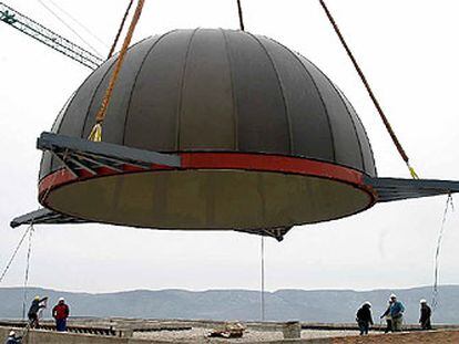 La cúpula del Ojo del Montsec
