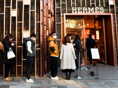 Tienda Hermes en Tokio, Japón