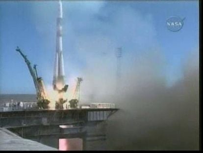 La Soyuz rumbo al espacio