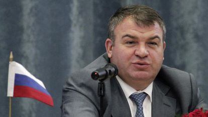 Anatoly Serdyukov, ex ministro de Defensa ruso.