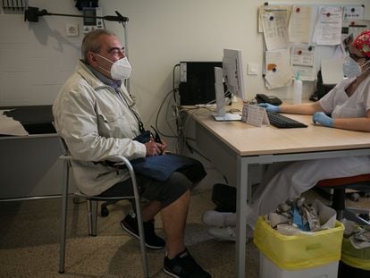 Centro de Atención Primaria Casernes (Barcelona), el pasado 29 de mayo.