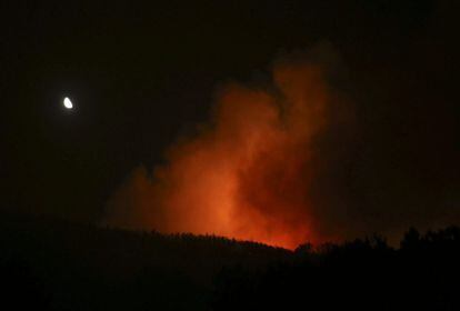  Imagen del incendio forestal que ha superado las 1000 hectáreas 