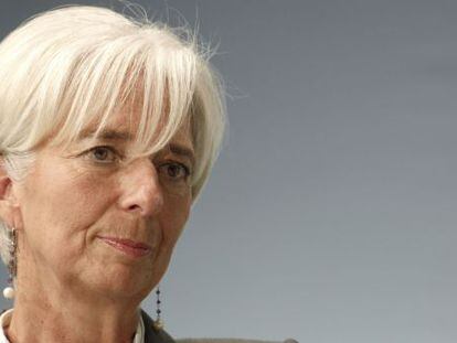 La directora gerente del FMI, Christine Lagarde.