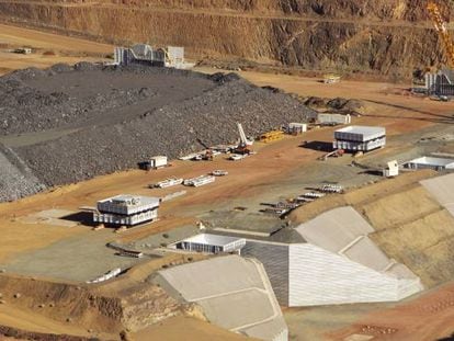 Una mina de níquel, en Australia.