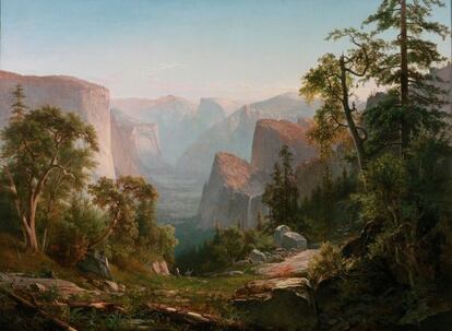 'Vista del Valle Yosemite' (1865), de Thomas Hill.