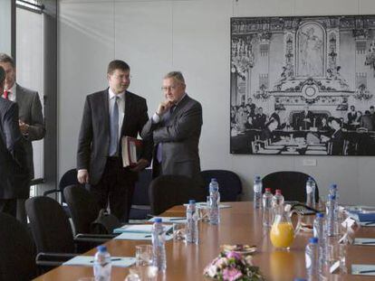 Imagen de archivo de una reunión del Eurogrupo