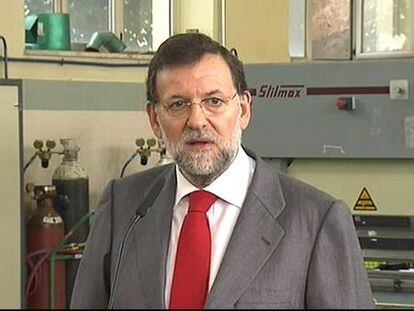 Rajoy: "Sin rigor y coherencia la economía española no se va a recuperar"