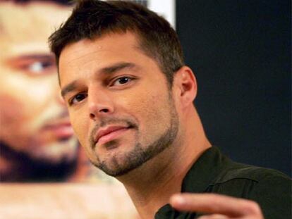 El cantante Ricky Martin.