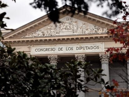 El Congreso de los Diputados, el 21 de diciembre de 2022.