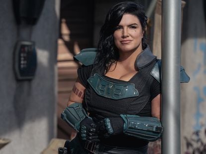 Gina Carano en la segunda temporada de 'The Mandalorian'.