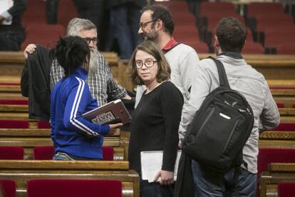 La diputada de la CUP Eulàlia Reguant.