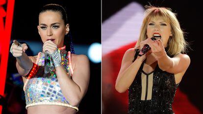 La lucha por el trono del pop mundial

No hay nadie que venda más discos y entradas que ellas y este 2017 se verán las caras en un esperadísimo duelo. Katy Perry y Taylor Swift, cuya enemistad es pública y notoria, se enfrentarán con sus nuevos trabajos de estudio y que proclamarán a la verdadera reina del pop. Solo puede quedar una.