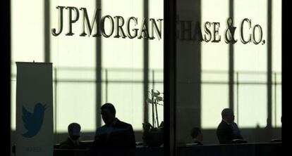 Les oficines de JP Morgan a Nova York.