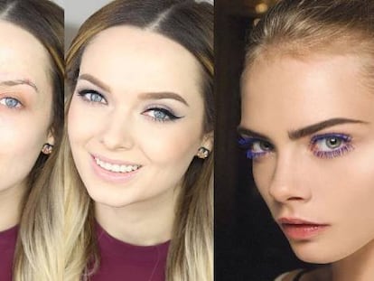 De izquierda a derecha: Blanca Su&aacute;rez, Em Ford y Cara Delevingne. 