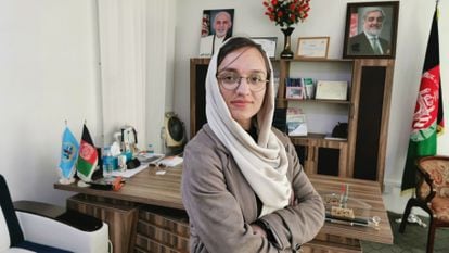 Zarifa Ghafari, mujer de 27 años protagonista del documental de ARTE  'Afganistán: mujer, alcaldesa y luchadora'.