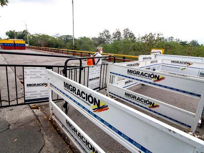 La frontera terrestre entre Colombia y Venezuela, cerrada, este lunes 16 de marzo.