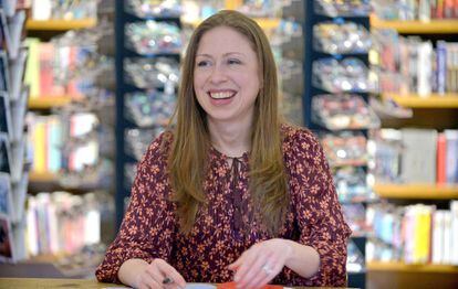Chelsea Clinton, en la presentación de su libro.