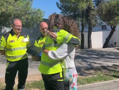 Alejandra García agradece al equipo médico que la atendió su rápida actuación.