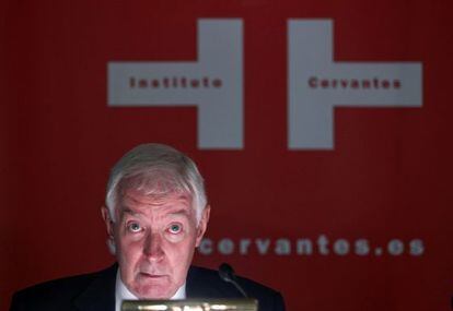 Víctor García de la Concha, director del Instituto Cervantes y exdirector de la RAE.