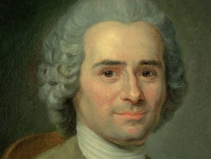 Retrat de Jean-Jacques Rousseau.