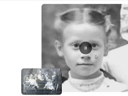 Retratos animados Deep Nostalgia basados en fotografías antiguas, de MyHeritage