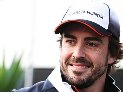 Fernando Alonso, en Sochi.