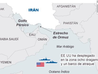 EE UU lanza una advertencia a Irán al acumular fuerzas en el Golfo Pérsico