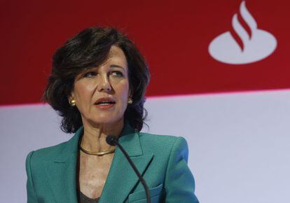 Ana Bot&iacute;n, presidenta de Santander. 