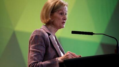 La responsable del consejo de supervisión del BCE, Daniéle Nouy