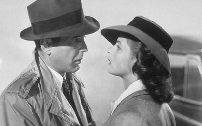Un fotograma de la película 'Casablanca'.
