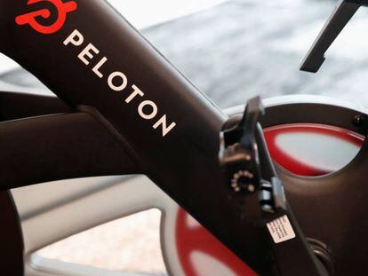 Bici de Peloton, que salió a Bolsa en septiembre de 2019.