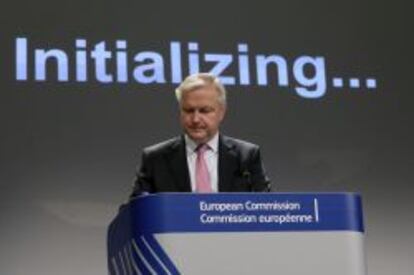 El comisario de Economía y Finanzas de la UE, Olli Rehn.